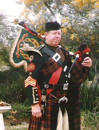 Pipe Major John H. Rosenberger